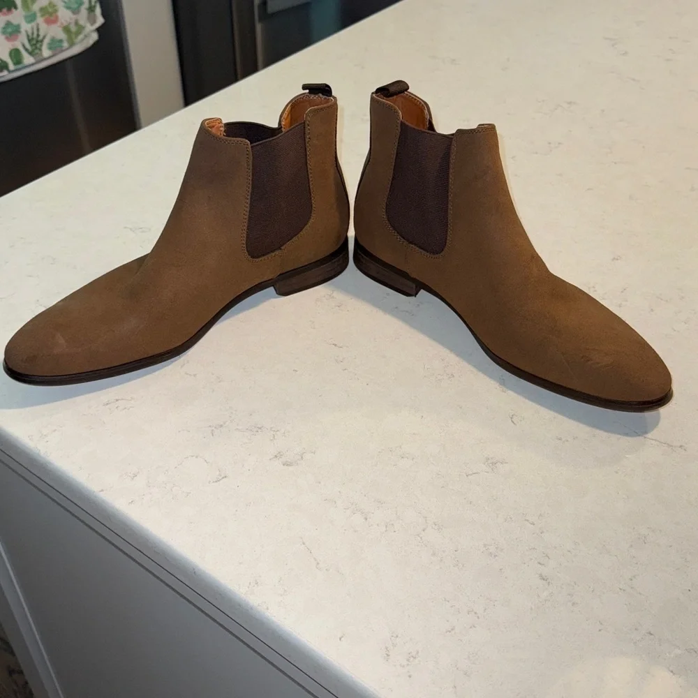 Nordstrom Men’s Abound Brown Chelsea Boots Size 12